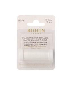 Fil à bâtir hydrosoluble bobine de 200m
