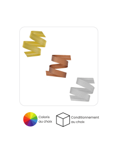 Biais métallisé 20mm