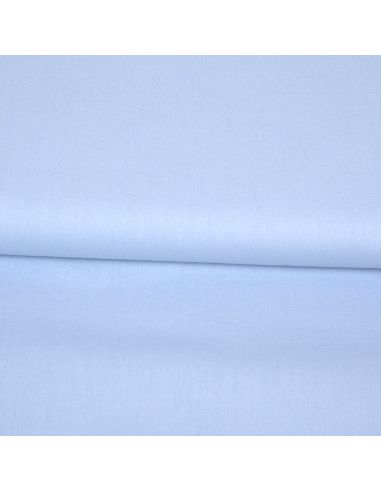 Popeline de Coton Bleu Ciel